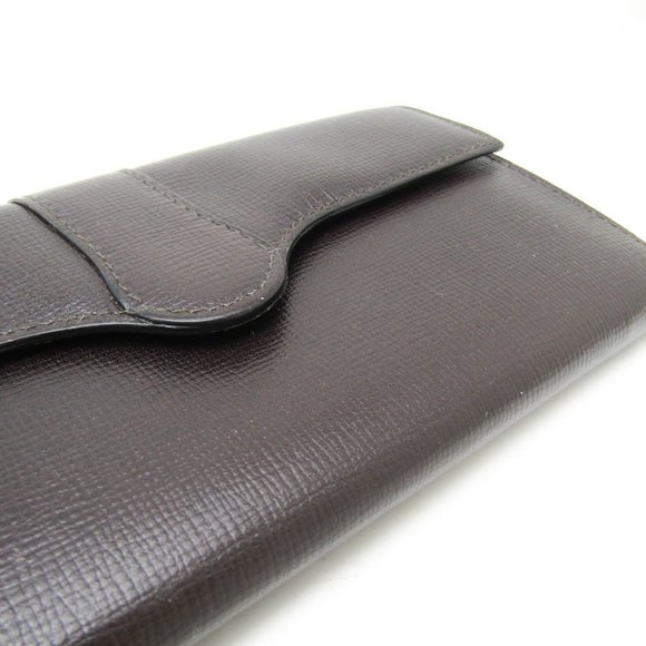 Valextra Punch Long Wallet With Coin Purse/3 Cards V9U14 Women,Men  Calfskin ... - Picture 8 of 14